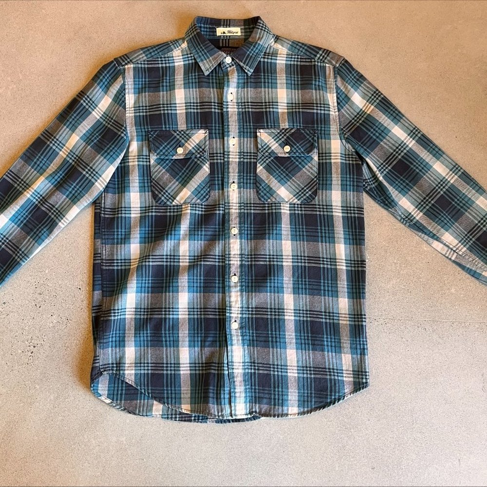 Pendelton Surf Shirt L/S Blue Plaid